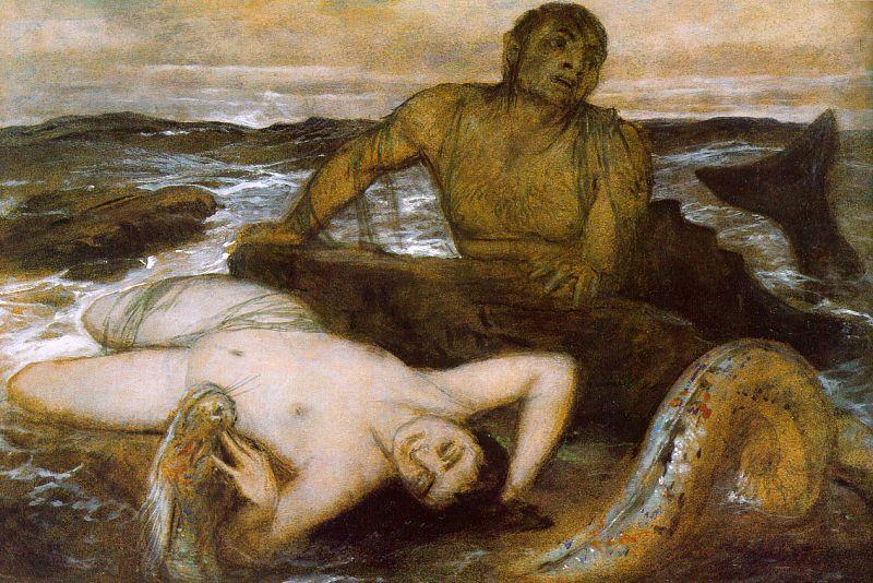 Triton and Nereid, Arnold Bocklin